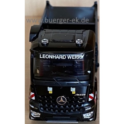 Mercedes-Benz Arocs Kipper 3achs, Leonhard Weiss Azubi LKW 56309, Ausbildung bei Leonhard Weiss Bauunternehmung Göppingen