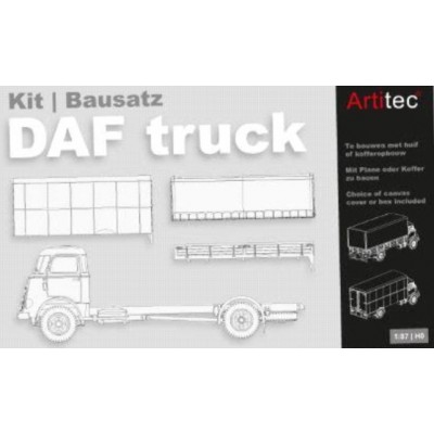 DAF 55 LKW, Pritsche/Plane, Bausatz