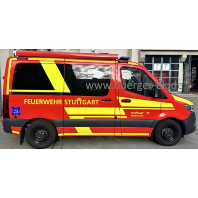 Mercedes-Benz Sprinter kurz, ELW Feuerwehr Stuttgart, Baujahr 2018