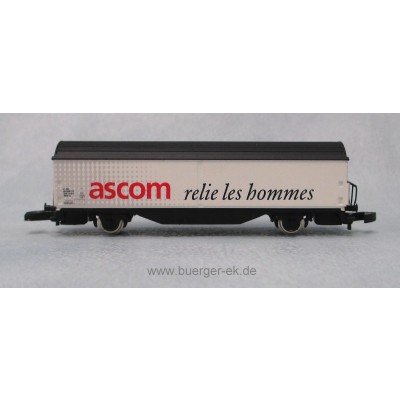 Ascom relie les hommes / ascom verbindet Menschen (Schiebewandwagen)